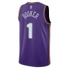 NBA Mænd Trøje Phoenix Suns Devin Booker 2024-25 Nike City Edition Lilla Swingman